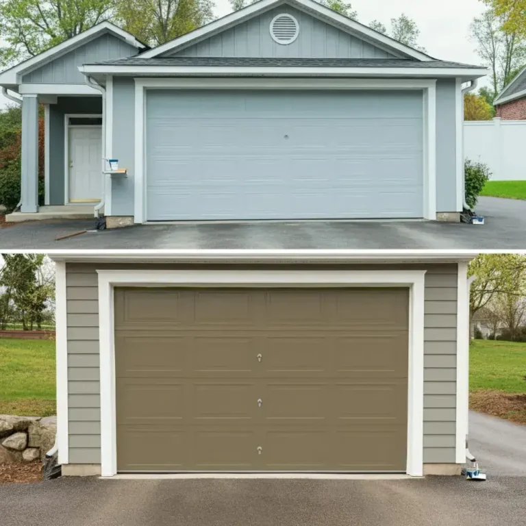 How to Paint Garage Doors