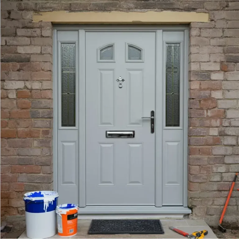 How to Paint a UPVC Door Yourself