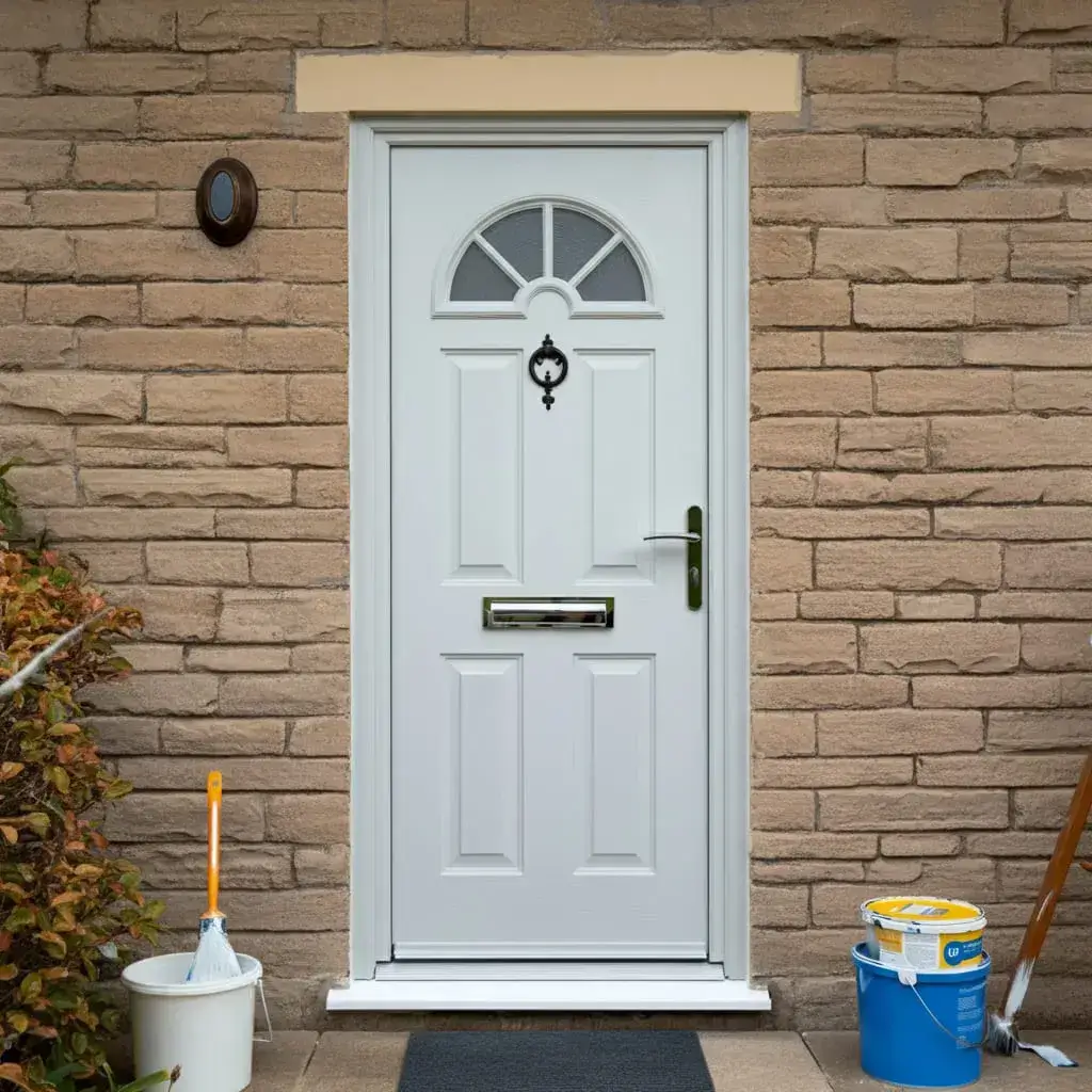 How to paint a UPVC Door