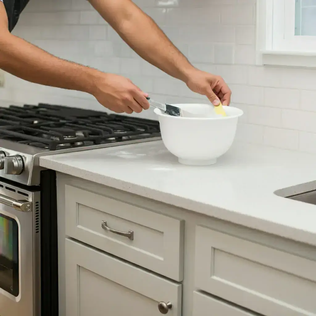 Sanding your kitchen cupboards