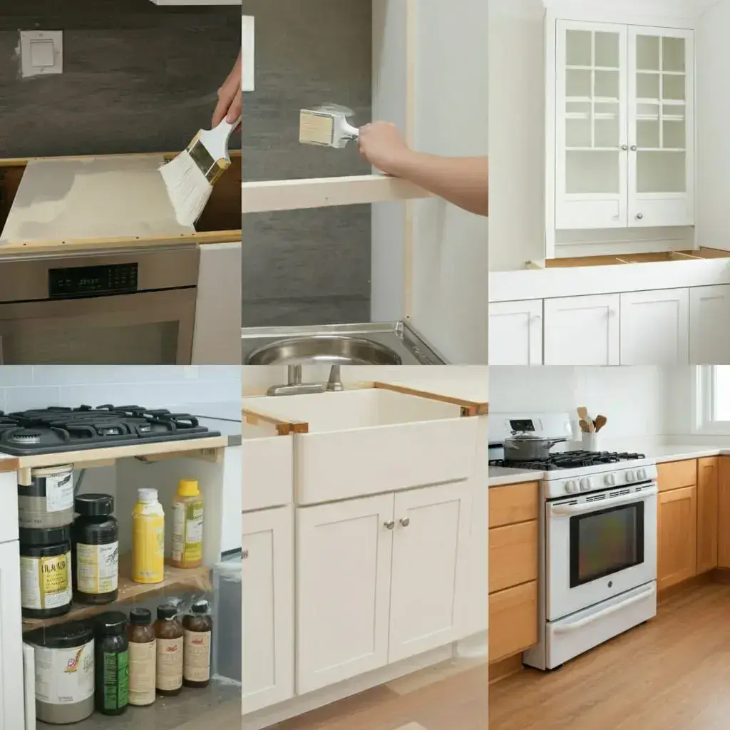 Taking away the furniture and ha