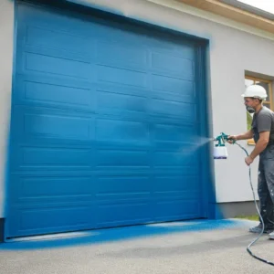 Garage Door Spray Painting thumbnail