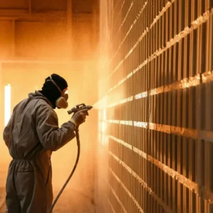Inspire Spray Coat Curtain Wall Spraying Services