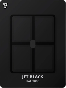 Jet Black - RAL 9005