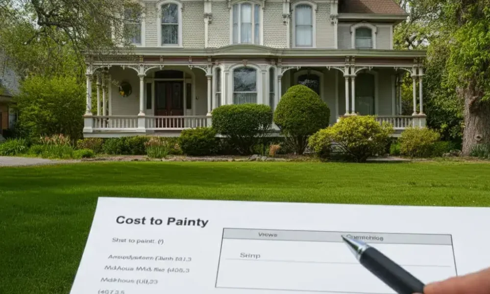 Cost to Paint House Exterior